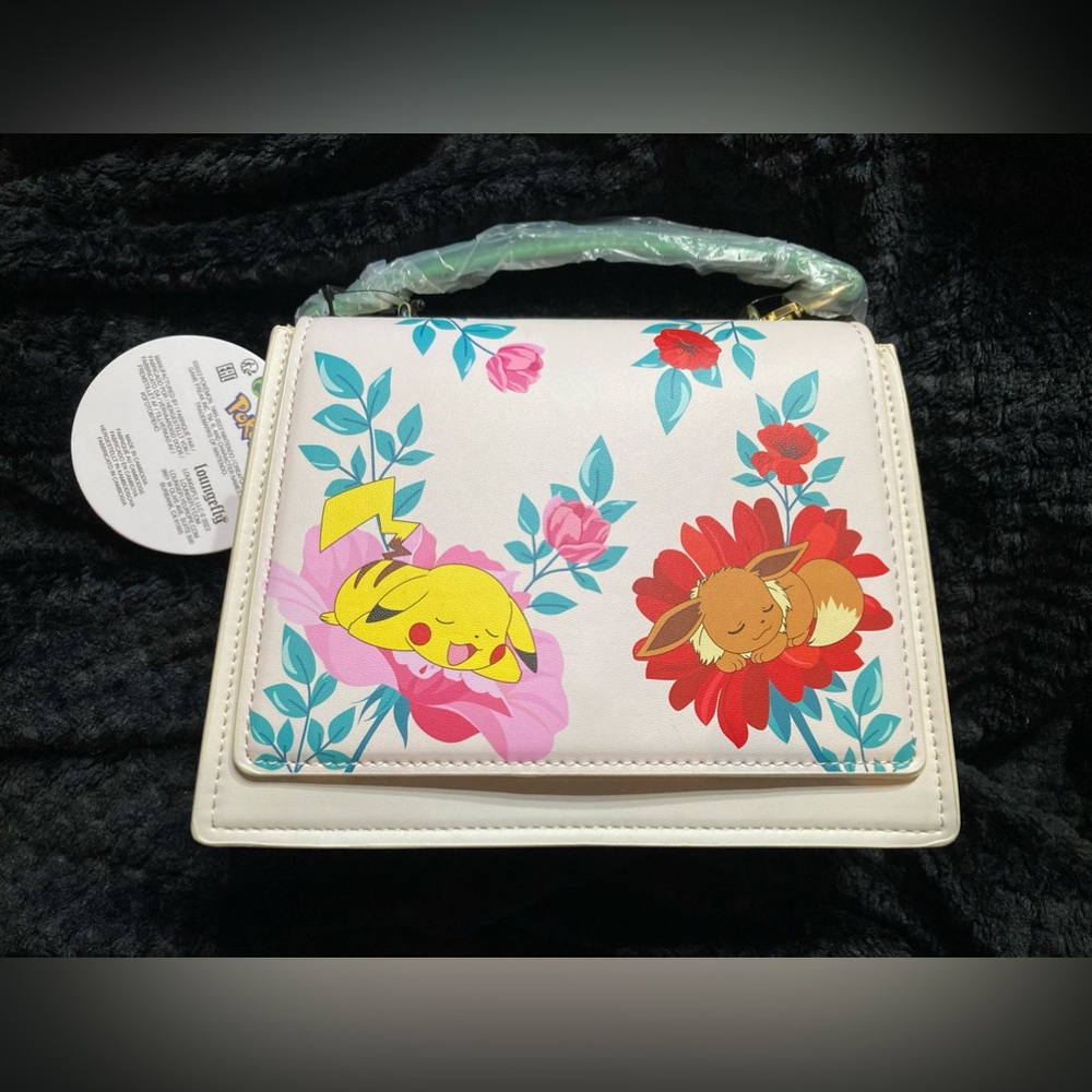 Loungefly Pokémon Sleeping Floral Crossbody Bag